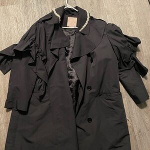Simone Rocha H&M Elegant Black Women's Coat